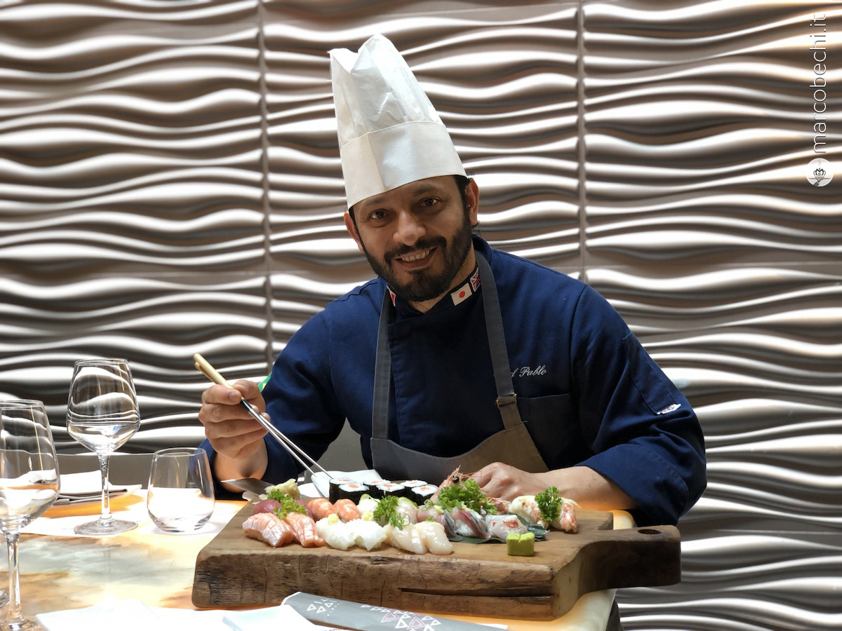 Pablo Francisco de Jesus, sushi chef del ViaVai