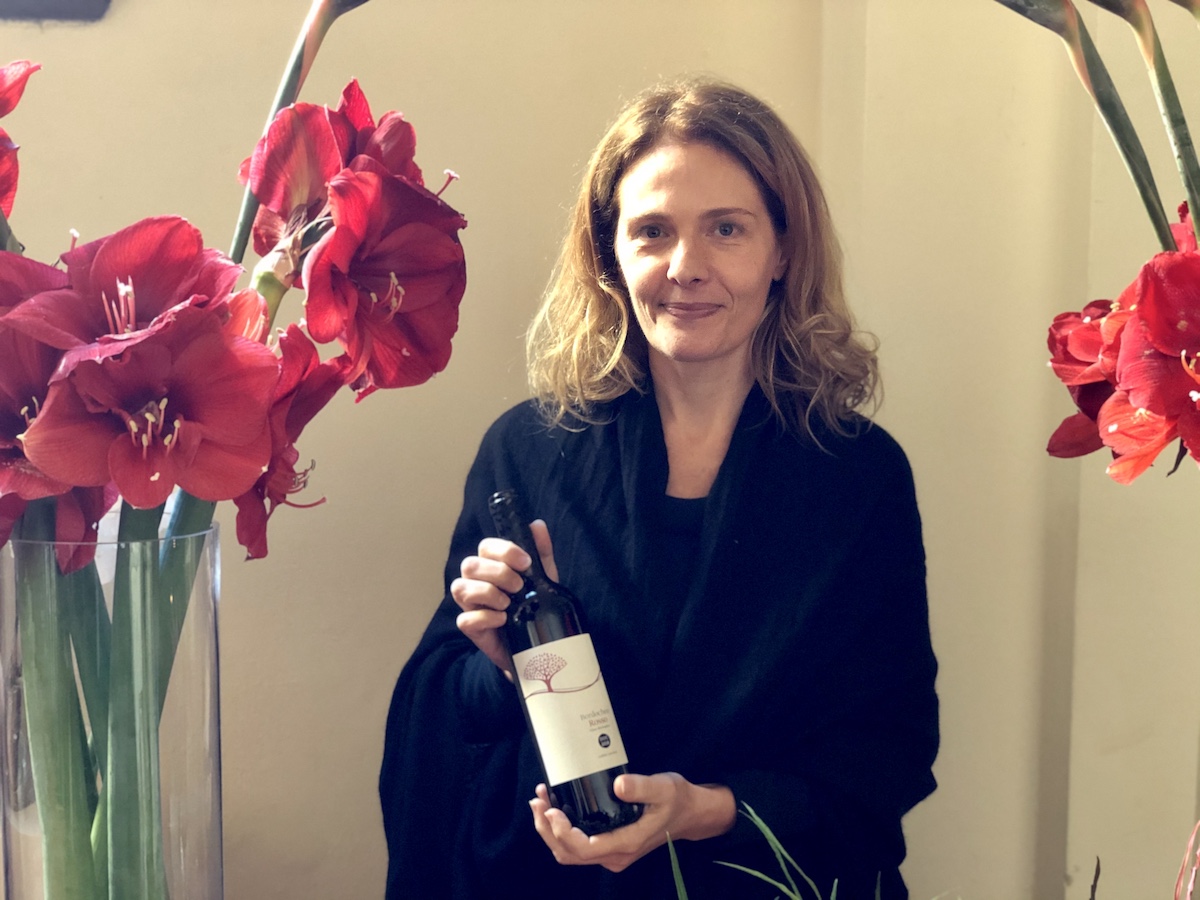 Barbara Chelini con il suo Bordocheo Rosso