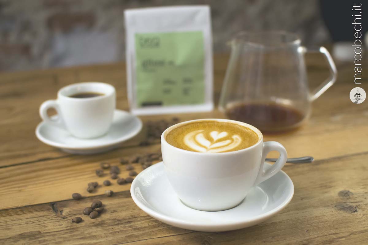 Caffè e cappuccino di alta qualità