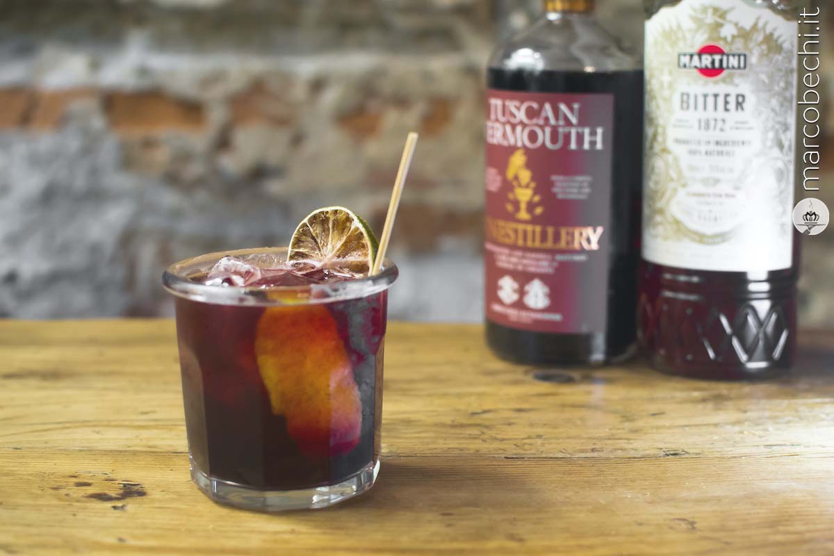 Negroni con Tuscan Vermouth e Bitter Martini