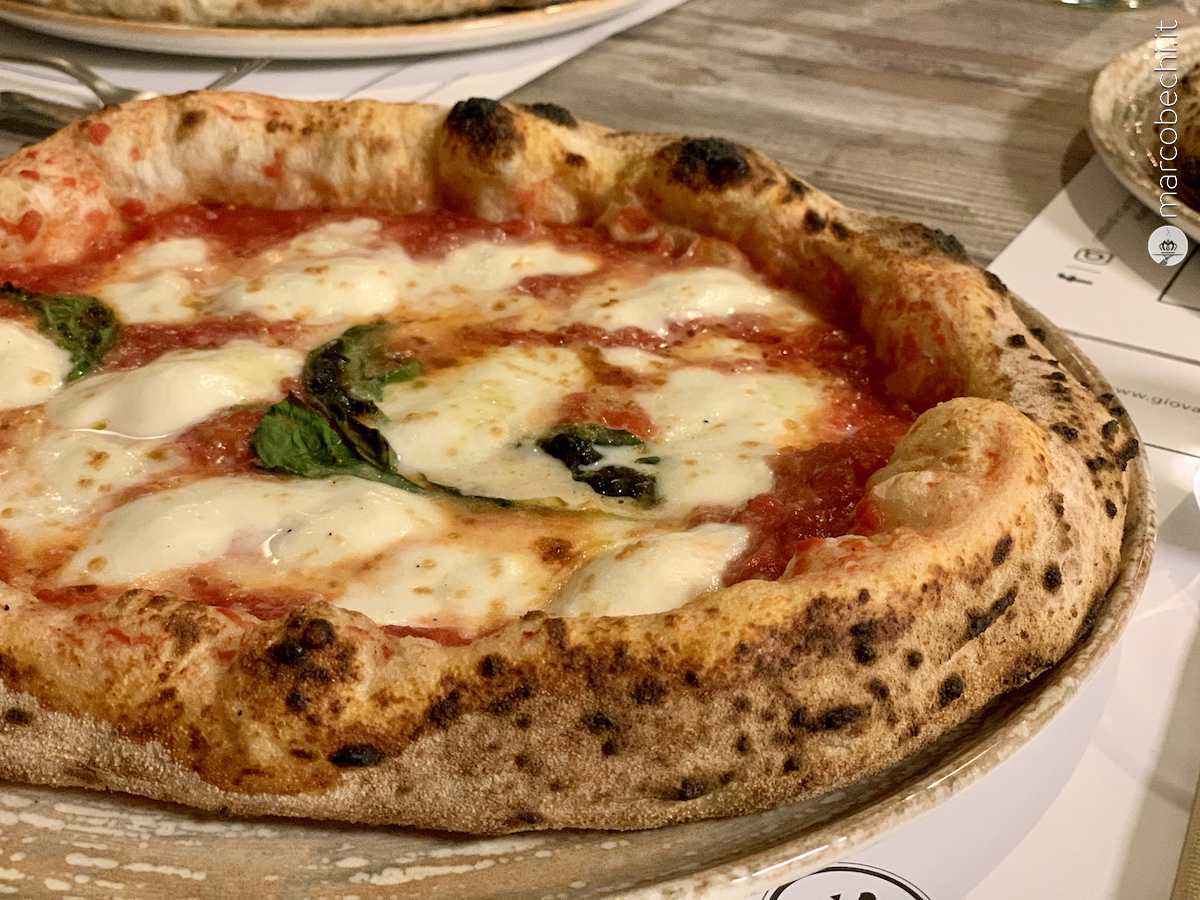 La pizza Margherita, un must per Giovanni Santarpia