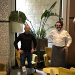 Francesco Sanapo e lo Chef Marco Stabile