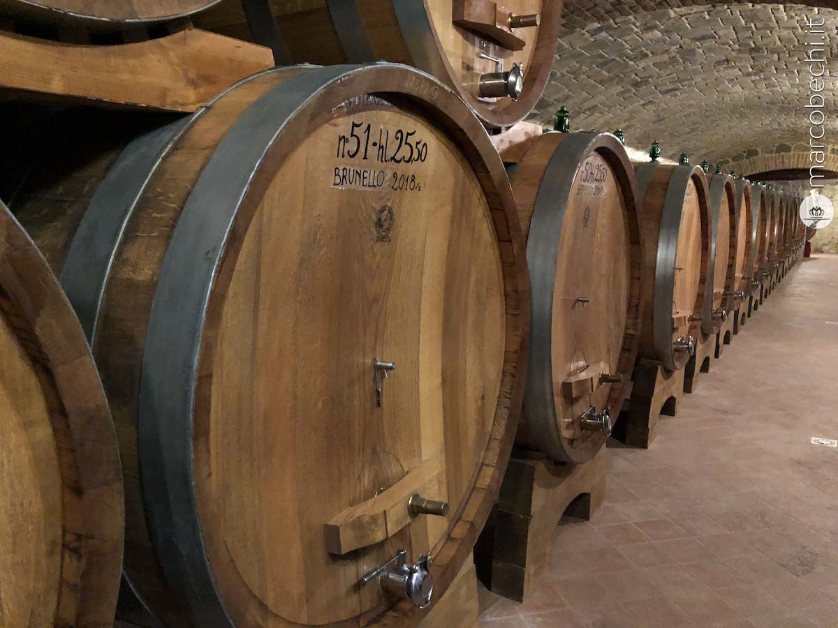 La Cantina con le botti grandi di Capanna