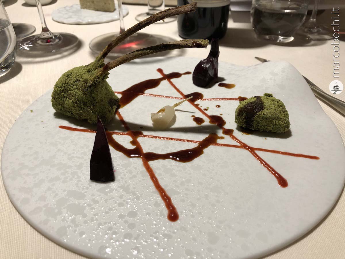 #nivoslider-FiSN2-21075-caption-18 Agnello toscano IGP alle erbe con chutney di frutti rossi e radici