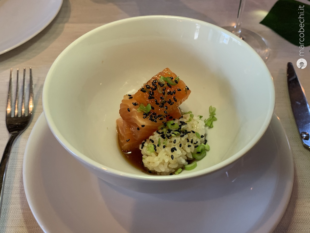 ...Chirashi... all'italiana con il nostro salmone marinato "Il Balik di noi altri"