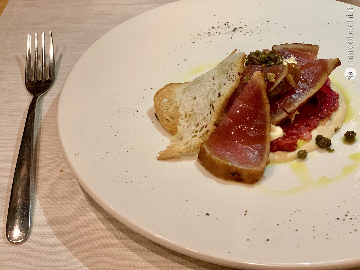 Il Vitello Tonnè secondo Giulia con tartara di fassona