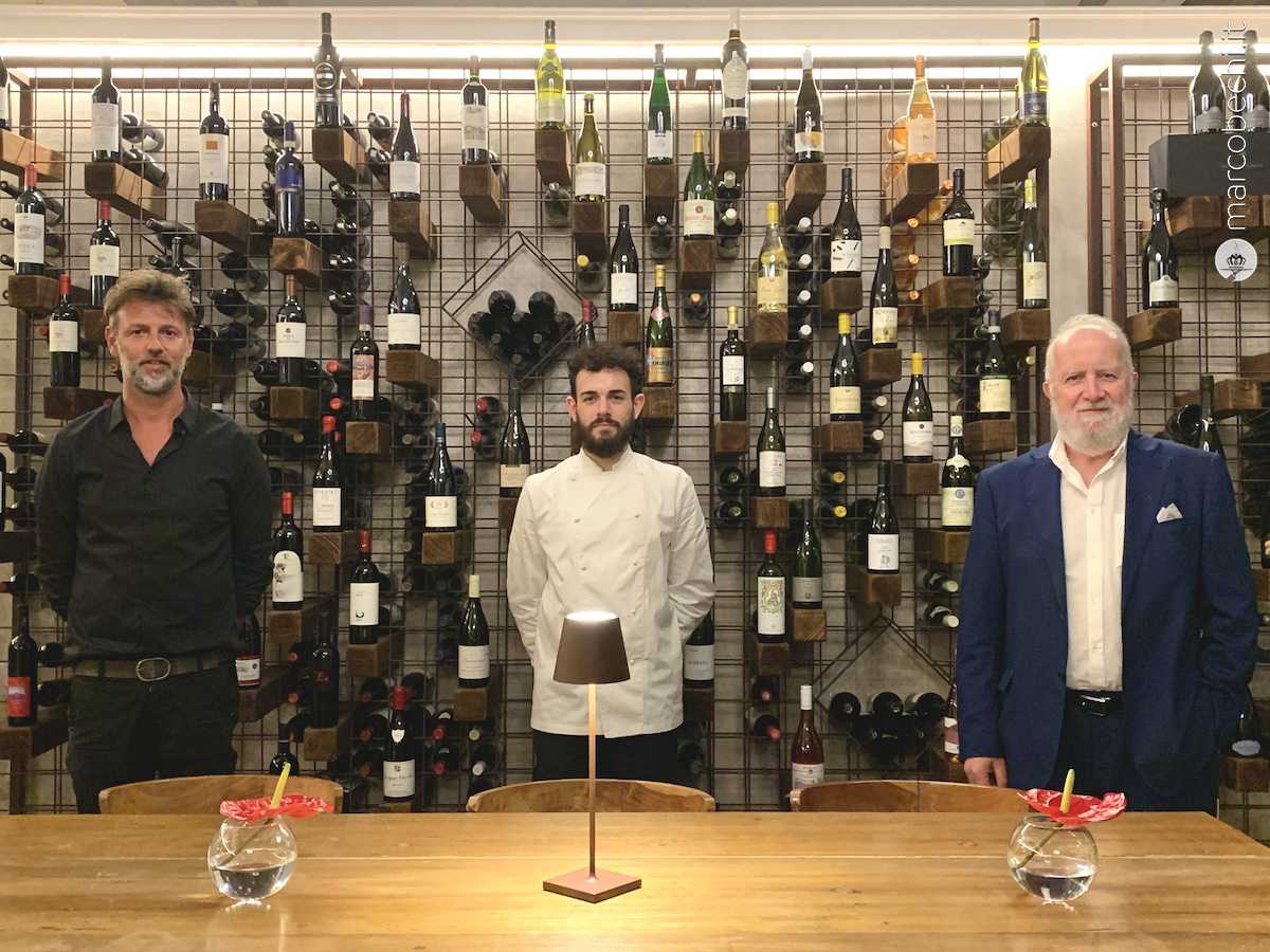 Marco Tomi Co-titolare col cugino Riccardo Tomi, lo Chef Alessandro Rossi e Marco Bechi