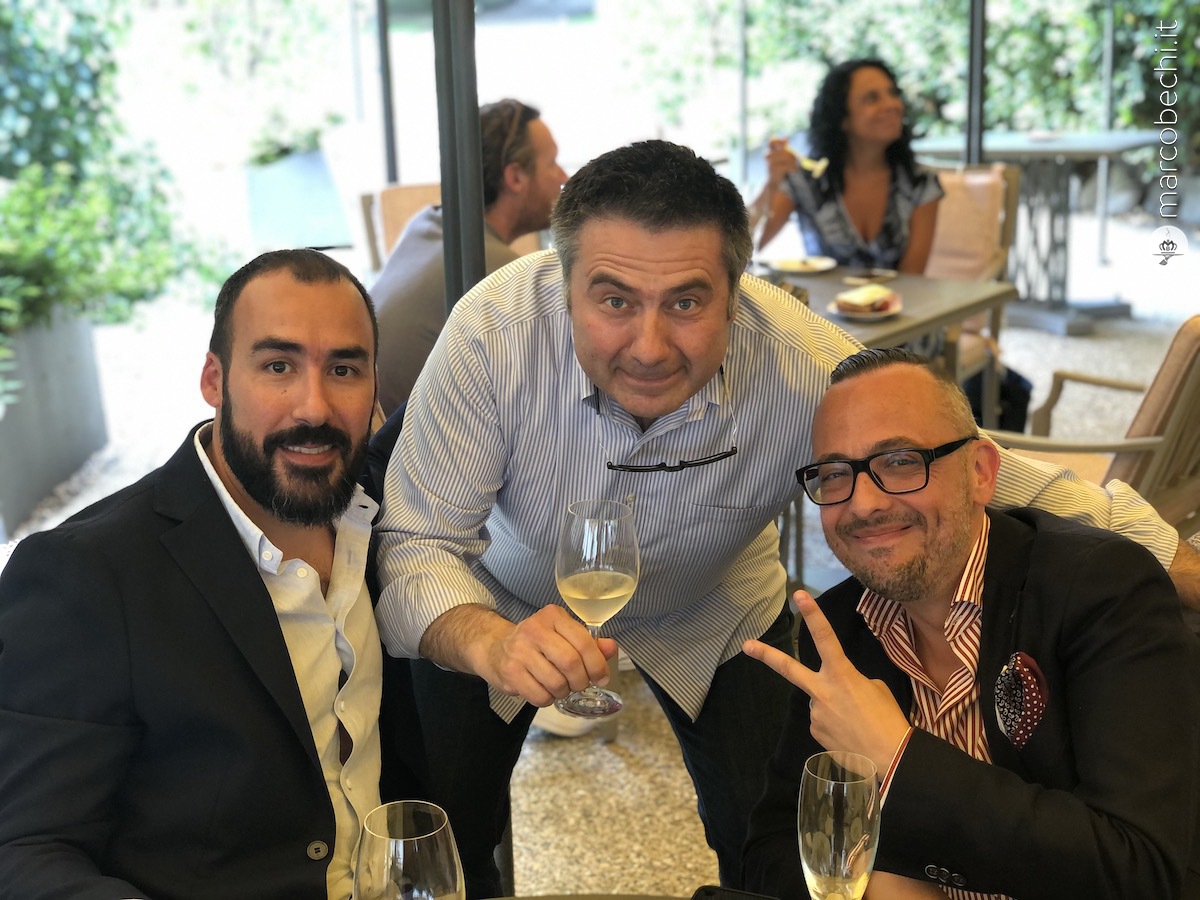Simone mercati di Bertani Domains - Simone Fracassi - Massimo Fabiani di Champagne Bergere