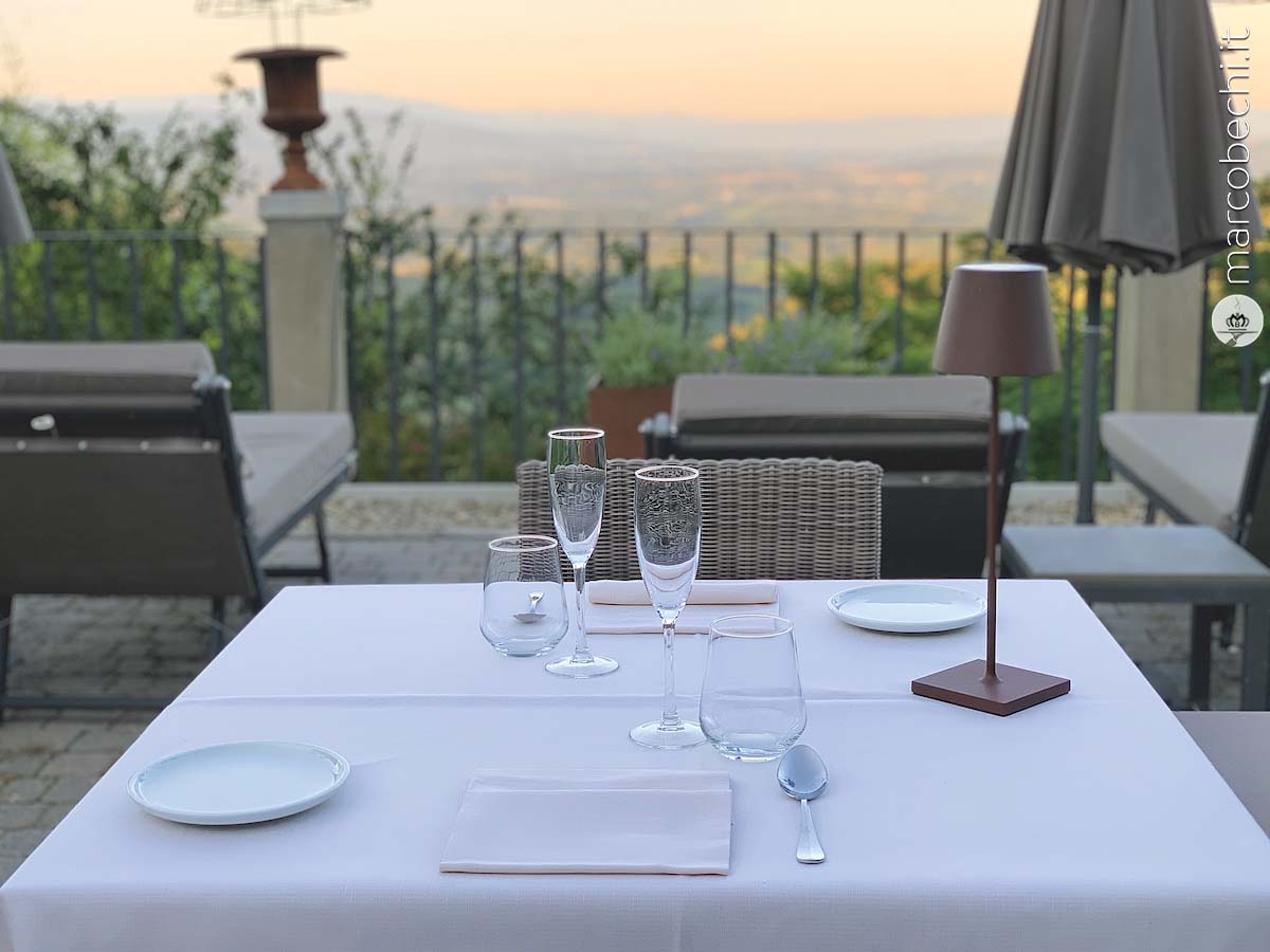 Il tavolo del ristorante La Cucina di Giuseppe Lo Presti