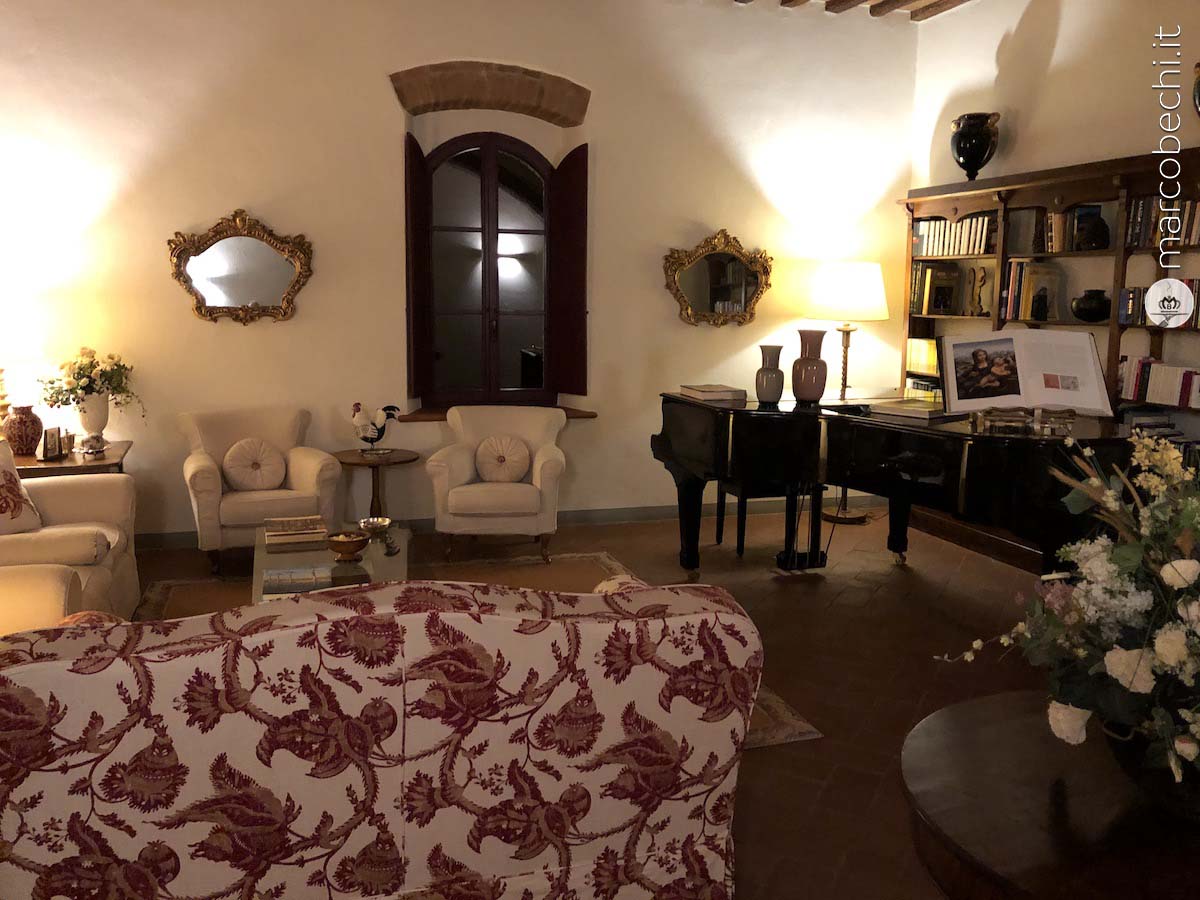 Un ambiente interno de Le Fontanelle