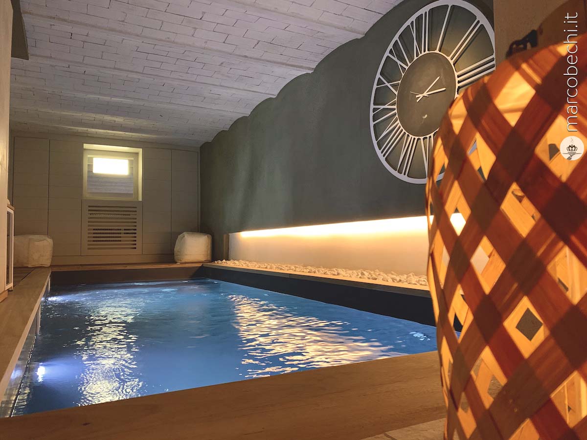 Un particolare della Spa del Luxury Boutique Hotel & Spa Villa Sassolini