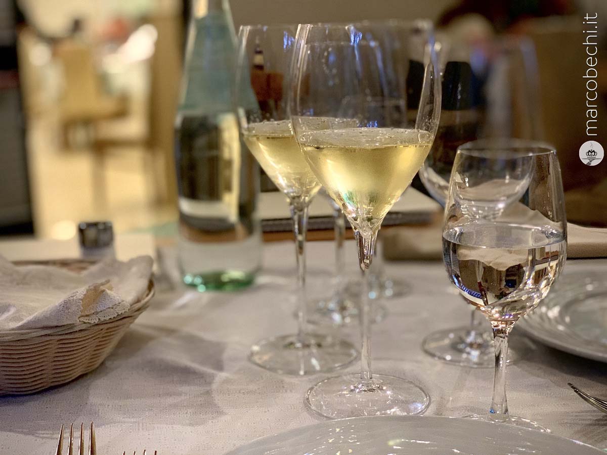 La tavola del Ristorante La Galleria