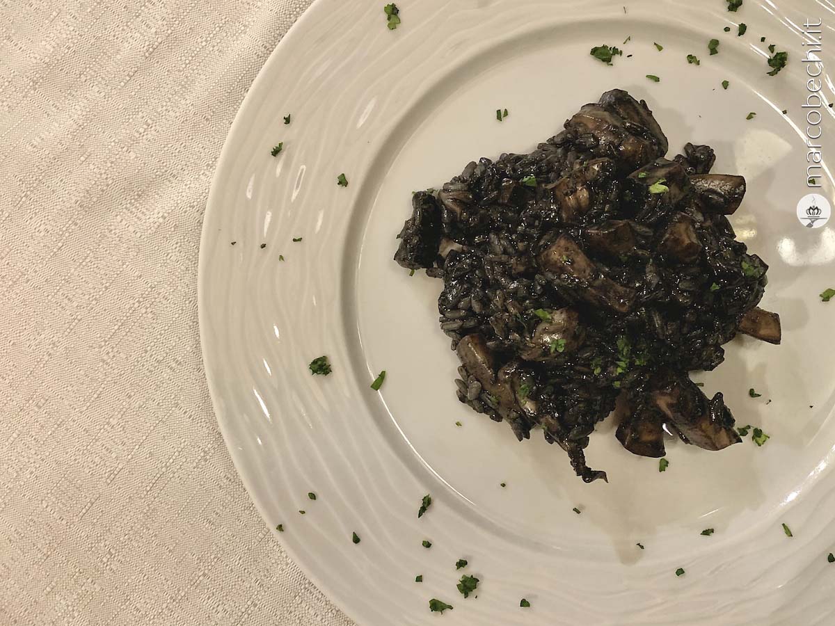 Risotto al nero di seppia