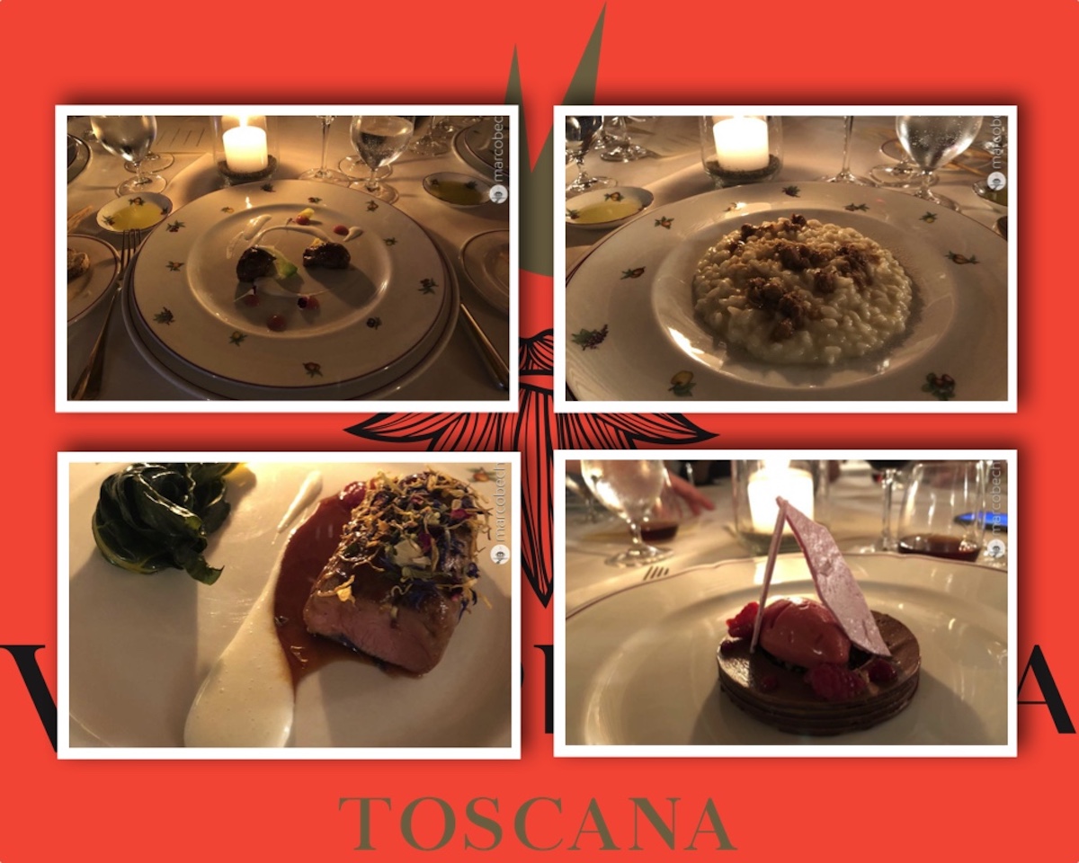 Il menù degustazione de Le Fontanelle