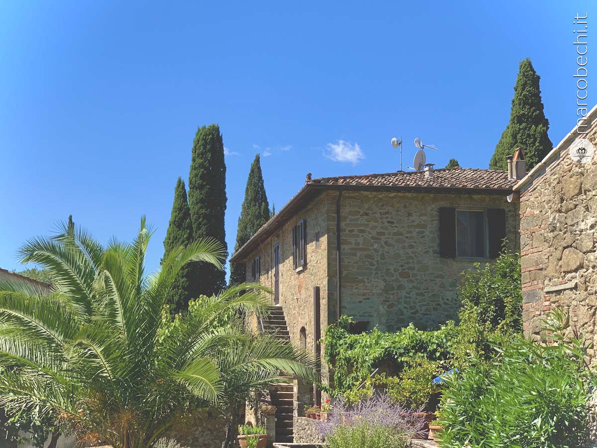 Una parte della Fattoria Santo Stefano