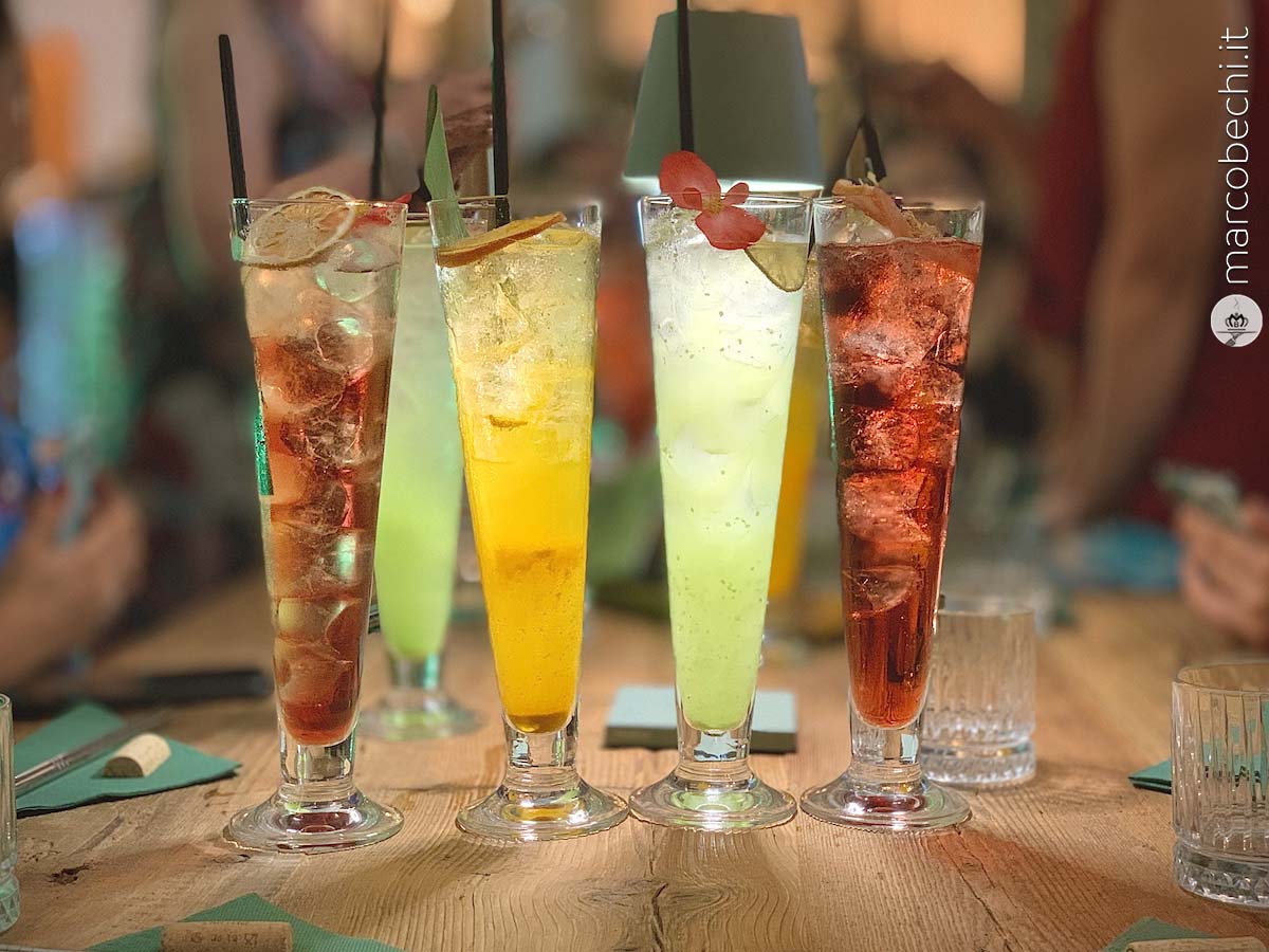 I colorati cocktail di Habitat Firenze