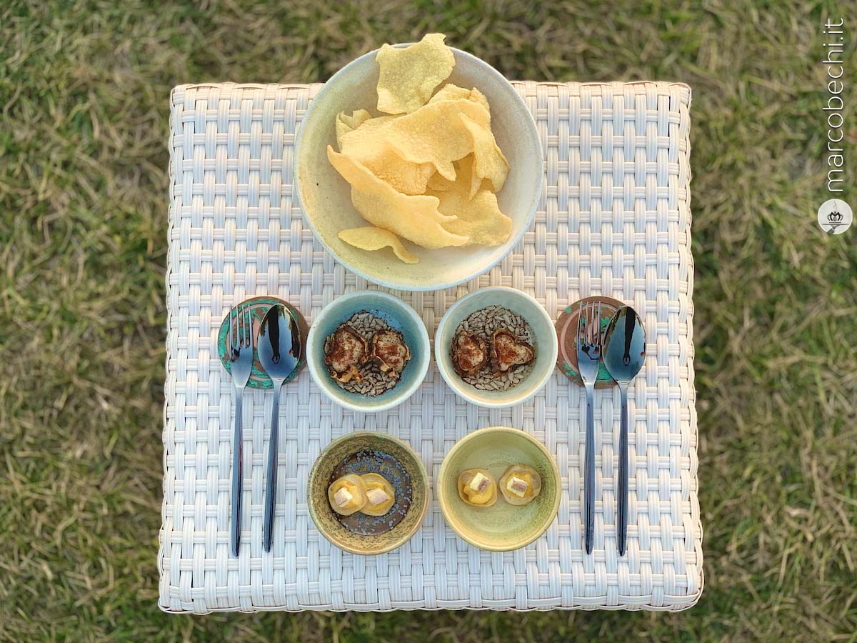 Gli stuzzichini per l'aperitivo
