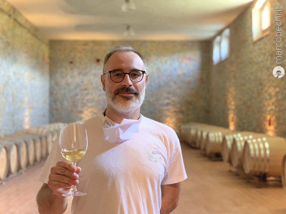 Guido Betti proprietario della Fattoria Betti