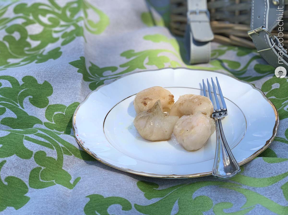 I ravioli ai gamberi per A Colazione nel Bund