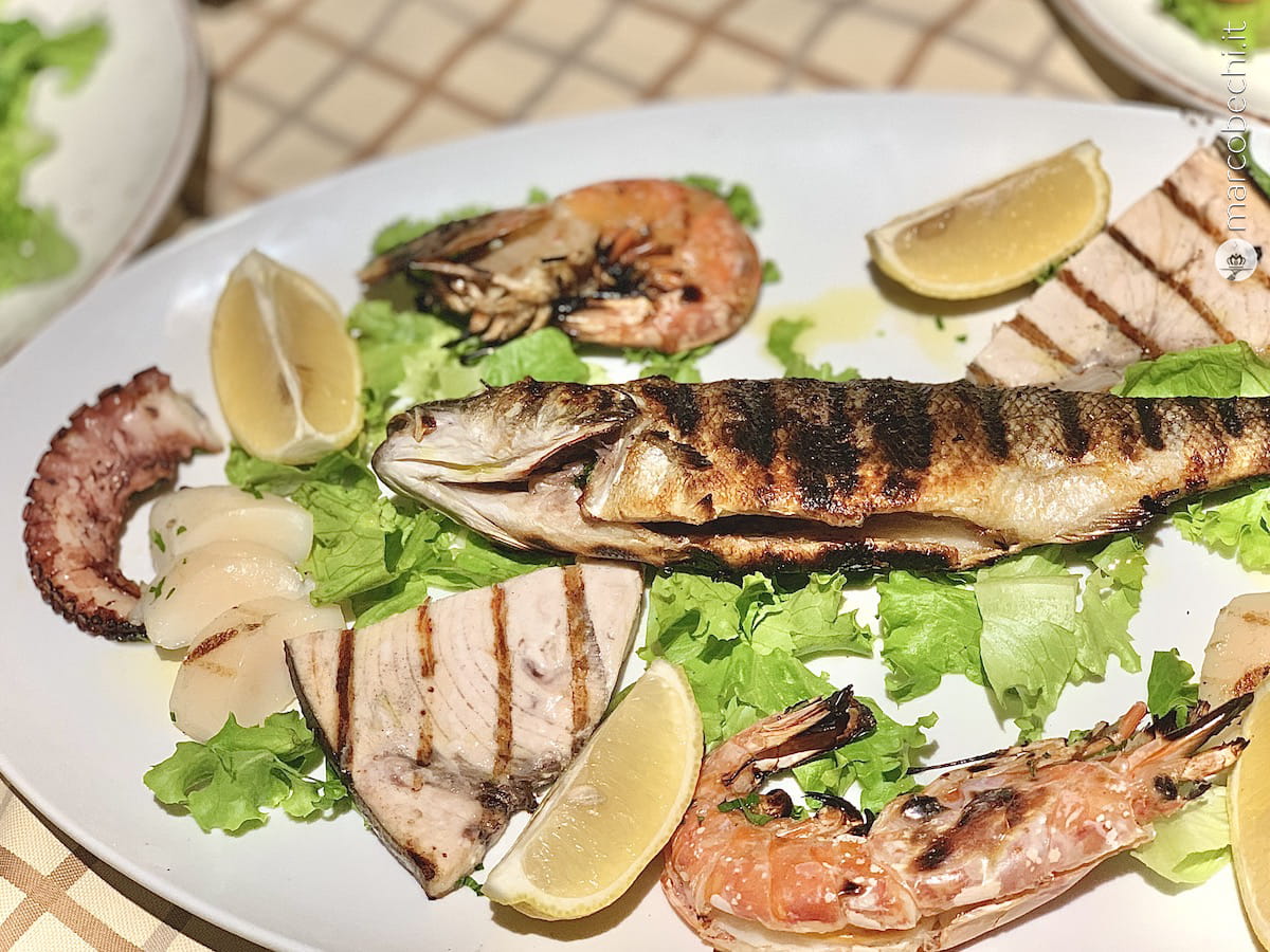 La grigliata mista da Pizzaman a Firenze ora anche pesce