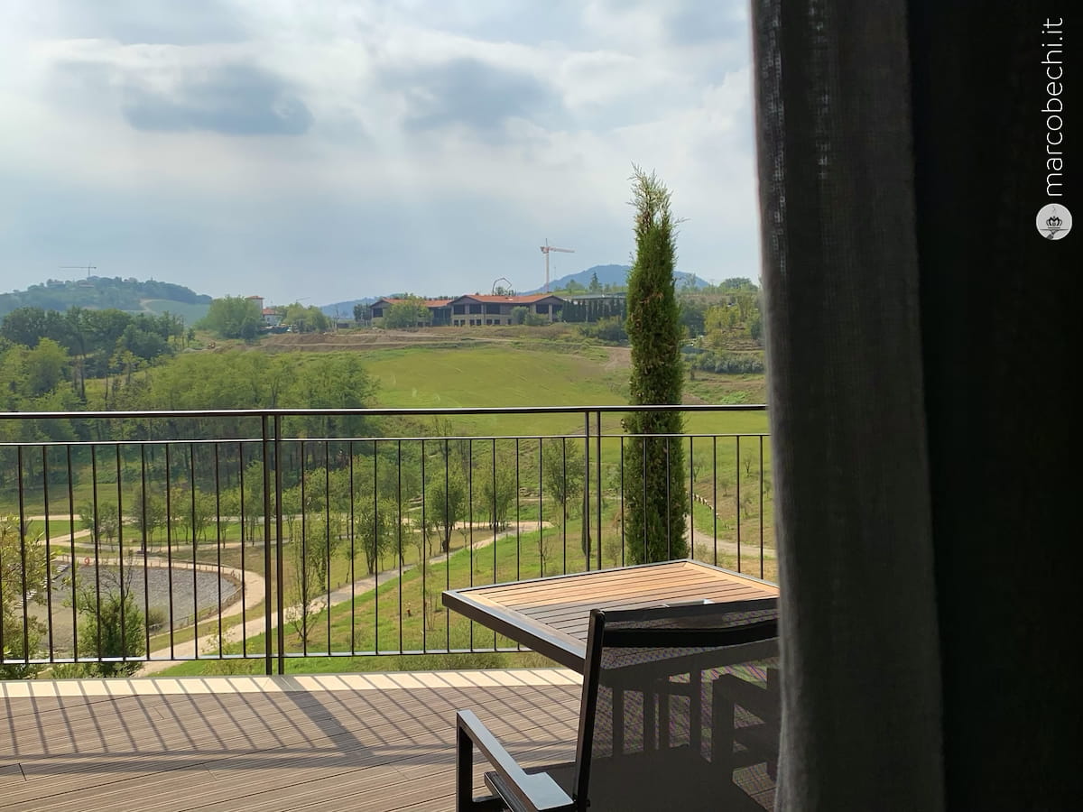 La veduta da una delle camere più moderne de Il Palazzo di Varignana - Resort e SPA