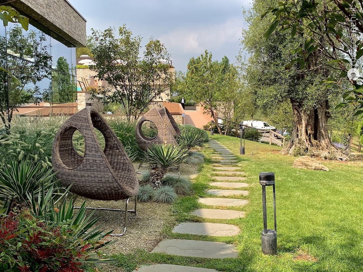 L'area circostante la SPA de Il Palazzo di Varignana - Resort e SPA