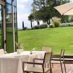 La vista dal ristorante Aurevo