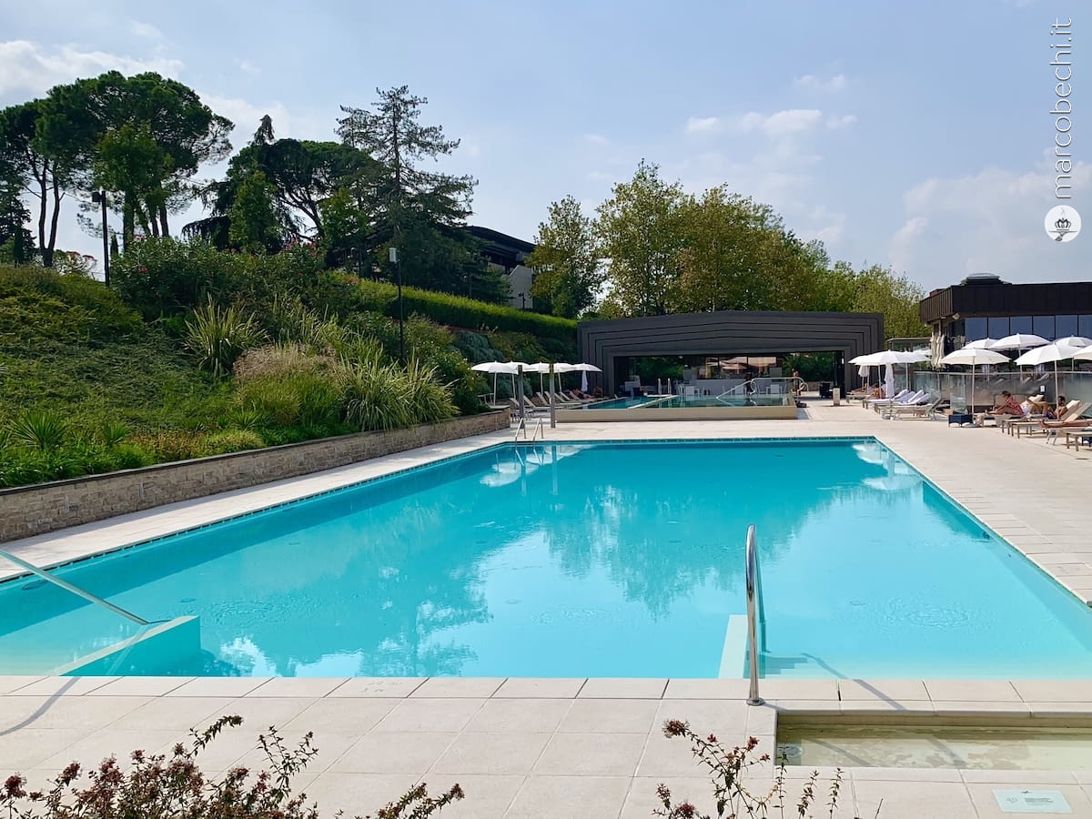 Una delle piscine deI Palazzo di Varignana - Resort e SPA