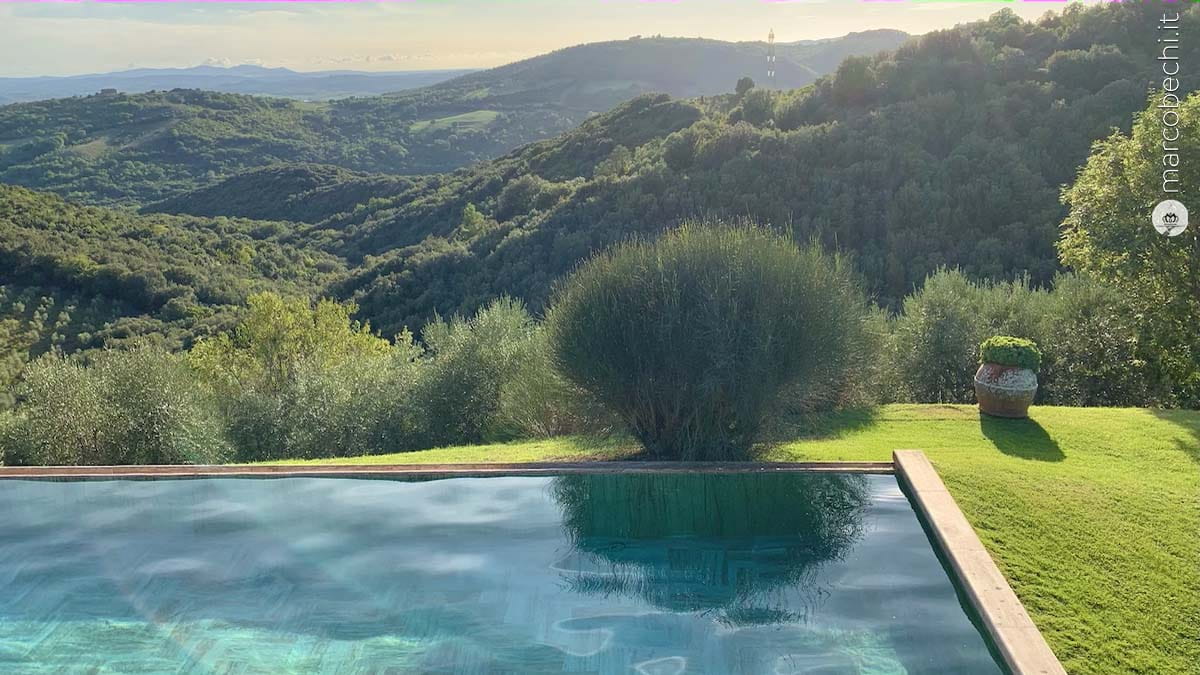 Una delle piscine de Il Castello di Vicarello - Dimora storica in Maremma