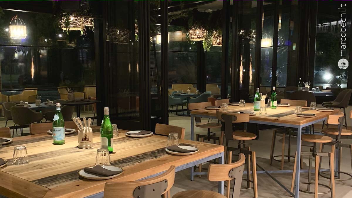 I tavoli della Birreria
