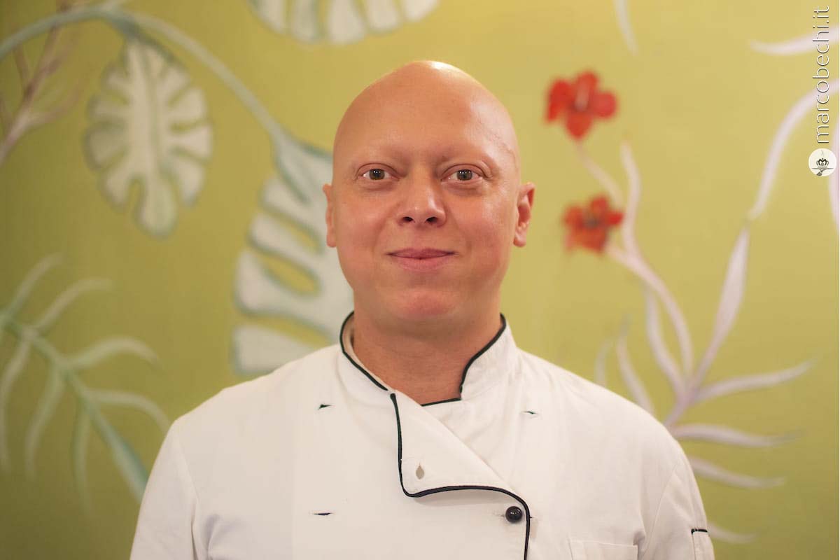 Simone Sorani cuoco di Green Go Bistrò e Bottega