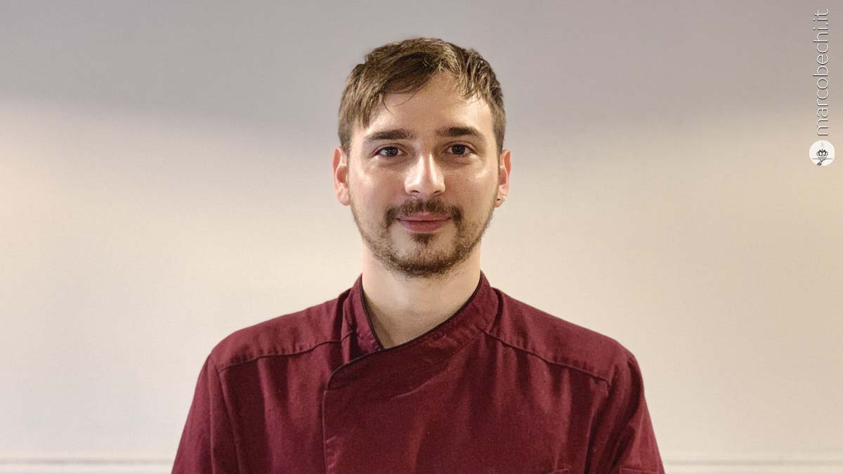 Lo chef Matteo Caccavo dell'Osteria Pratellino - Cucina Fiorentina