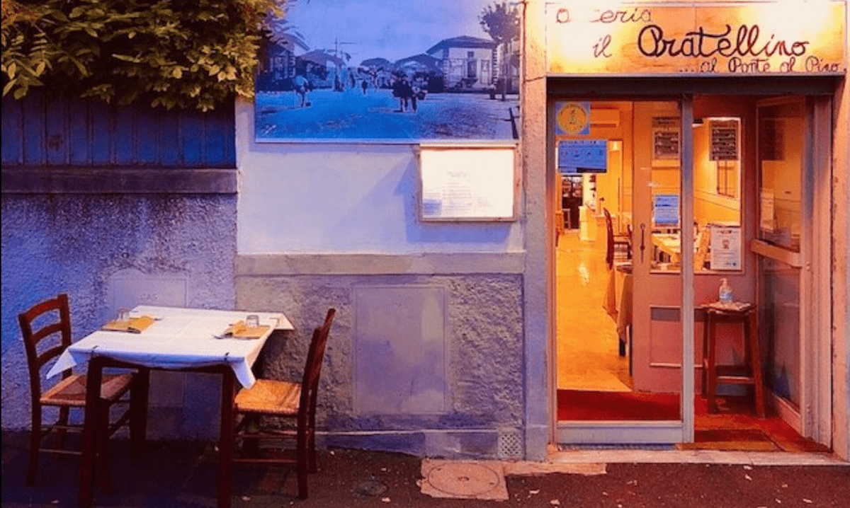 L'ingresso dell'Osteria Pratellino - Cucina Fiorentina