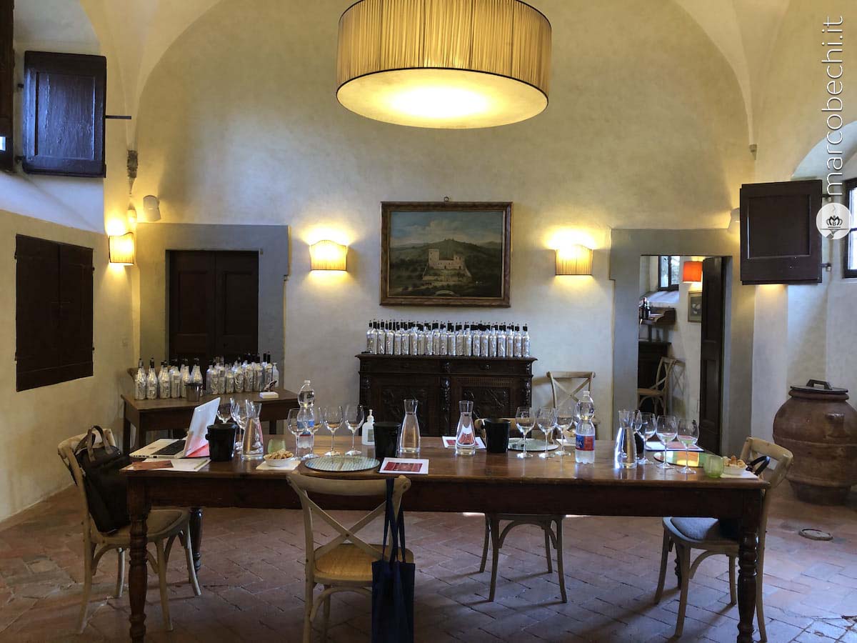 Chianti Colli Fiorentini in degustazione