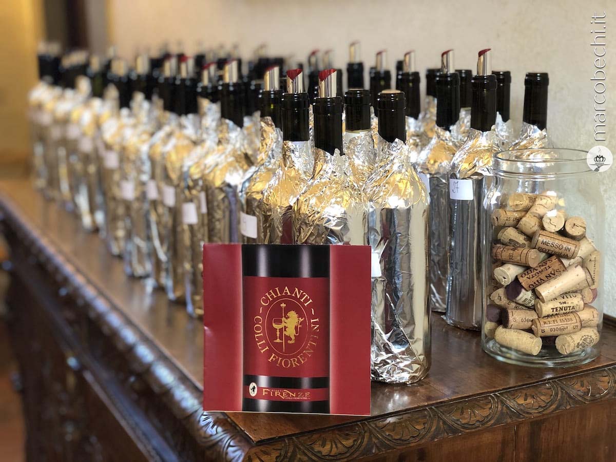 Chianti Colli Fiorentini in degustazione
