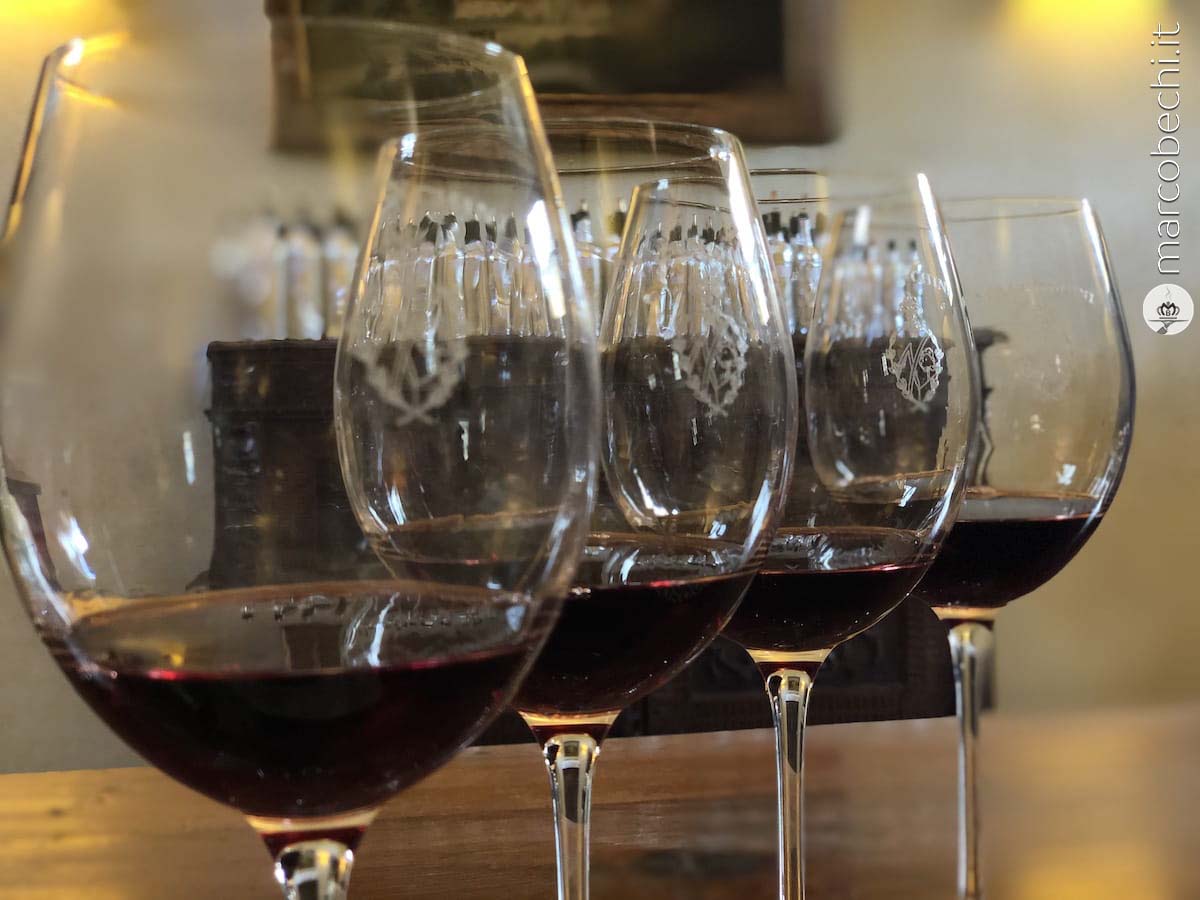 Chianti Colli Fiorentini in degustazione