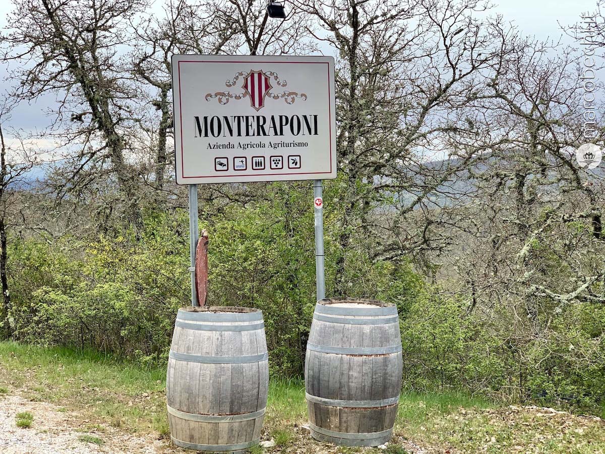 L'ingresso a Monteraponi