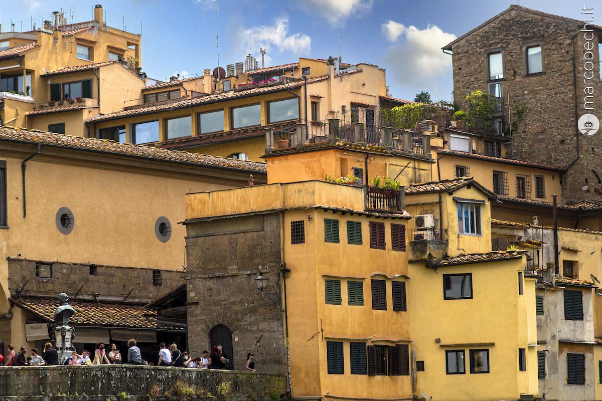 Ponte Vecchio visto da Il Caffè dell'Oro