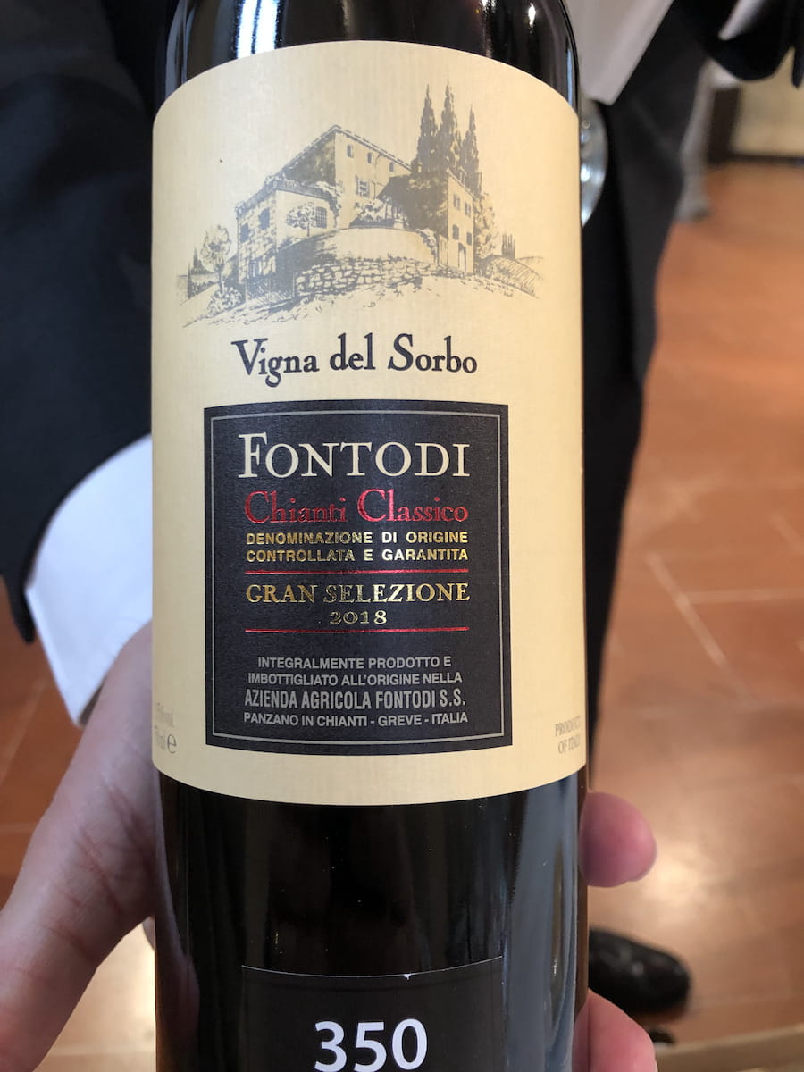 Chianti Classico Gran Selezione 2018 Fontodi Vigna del Sorbo