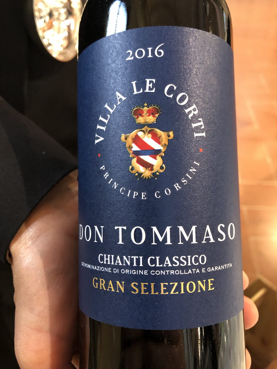 Chianti Classico Gran Selezione 2016 Villa Le Corti Don Tommaso