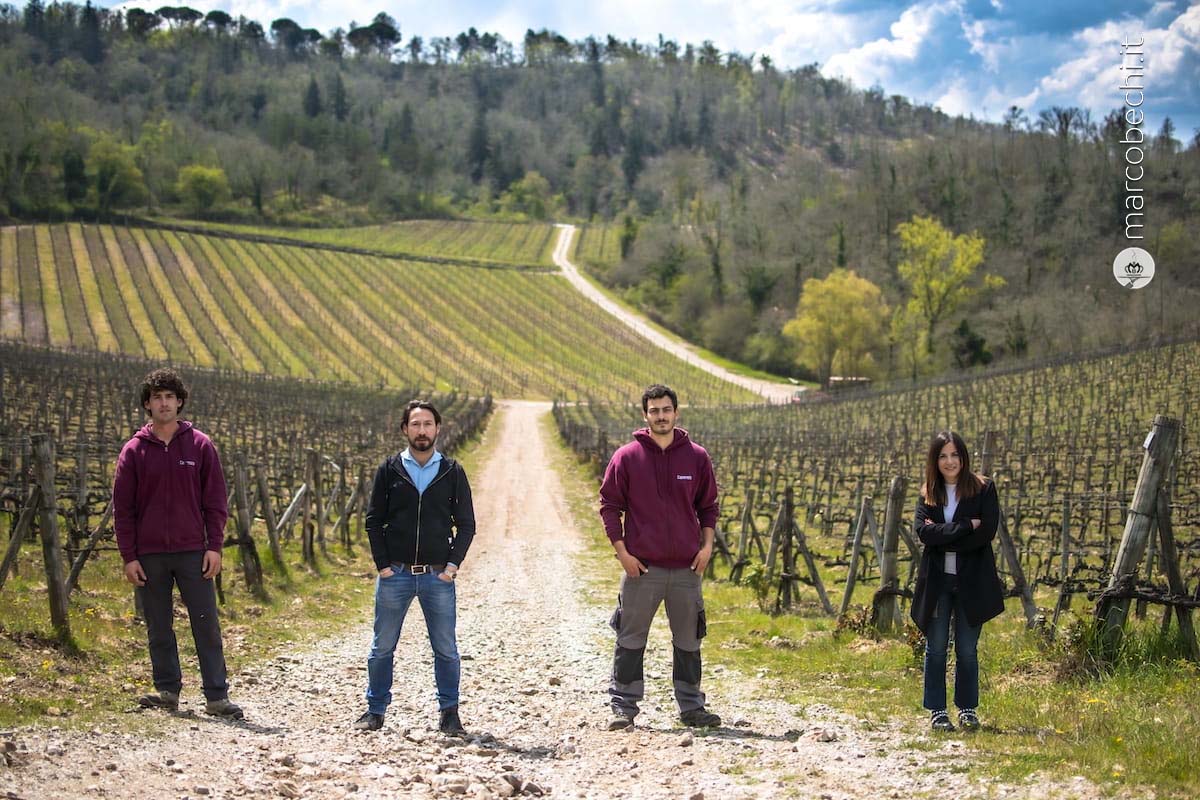 Alessandro Salvietti ed Andrea Turchi con Manuele Verdelli ed Elisa Brachetti.