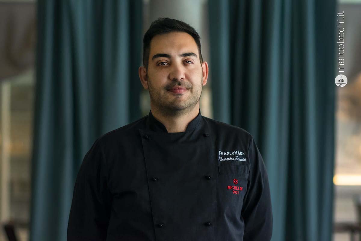 Lo chef Alessandro Ferrarini