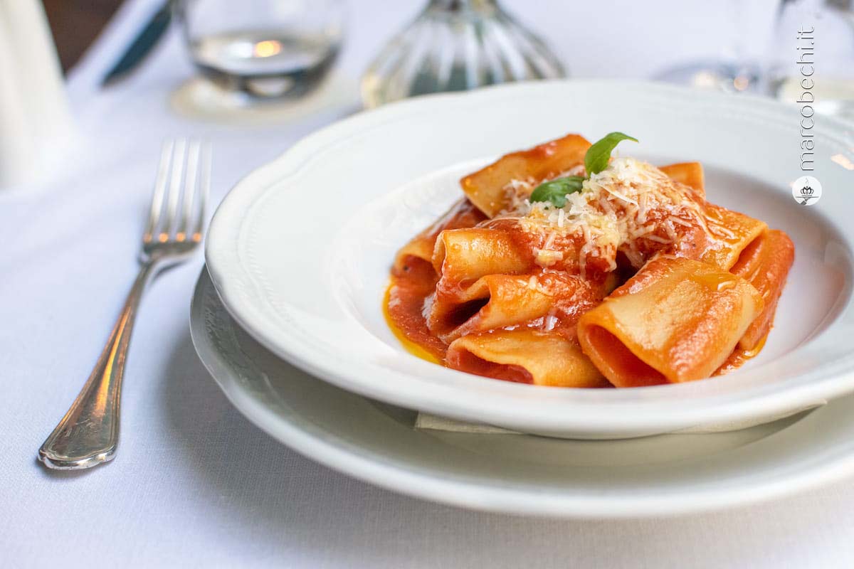 Paccheri alla pomarola