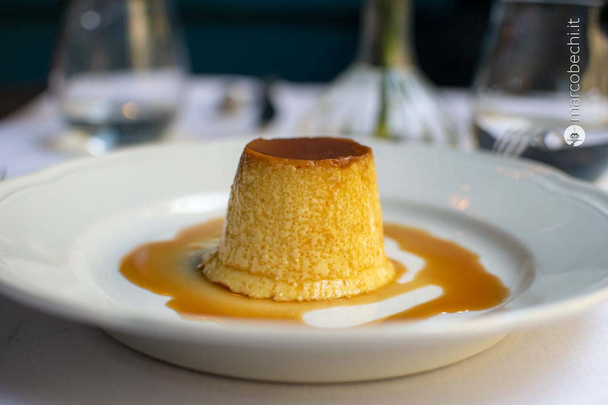 Panna cotta con il caramello