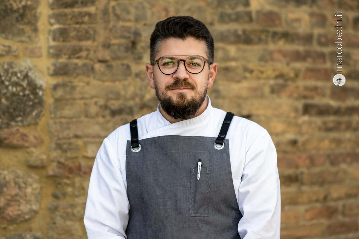 Lo chef Ardit Curri del San Martino 26 a San Gimignano