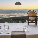 La tavola del ristorante La Loggia