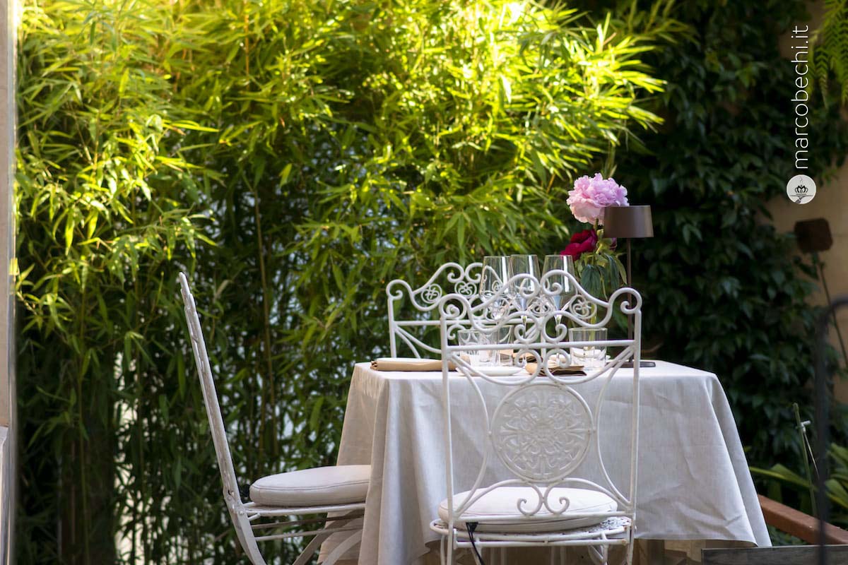Un angolo del Jardin La Ménagère