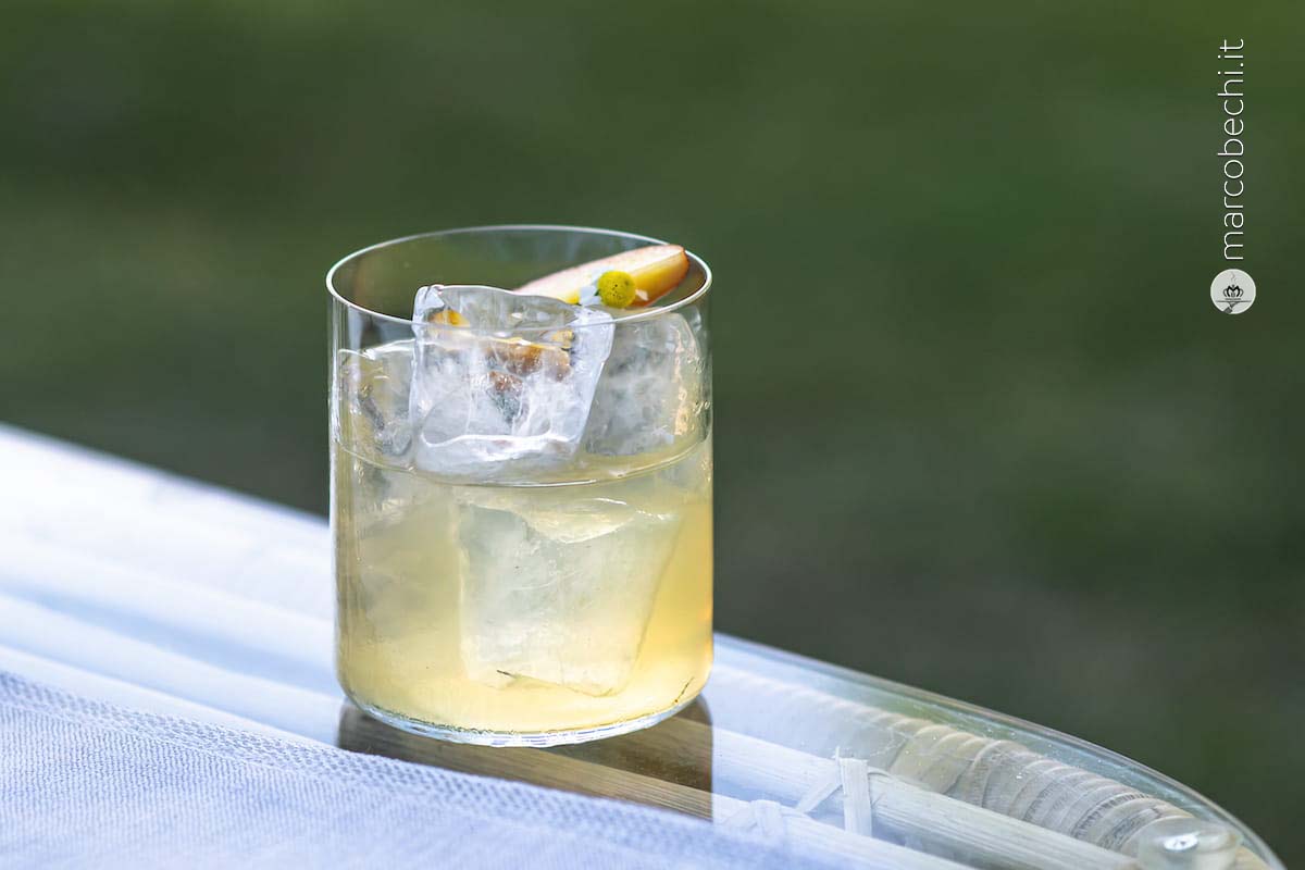 Un cocktail del barman Denis Paonessa