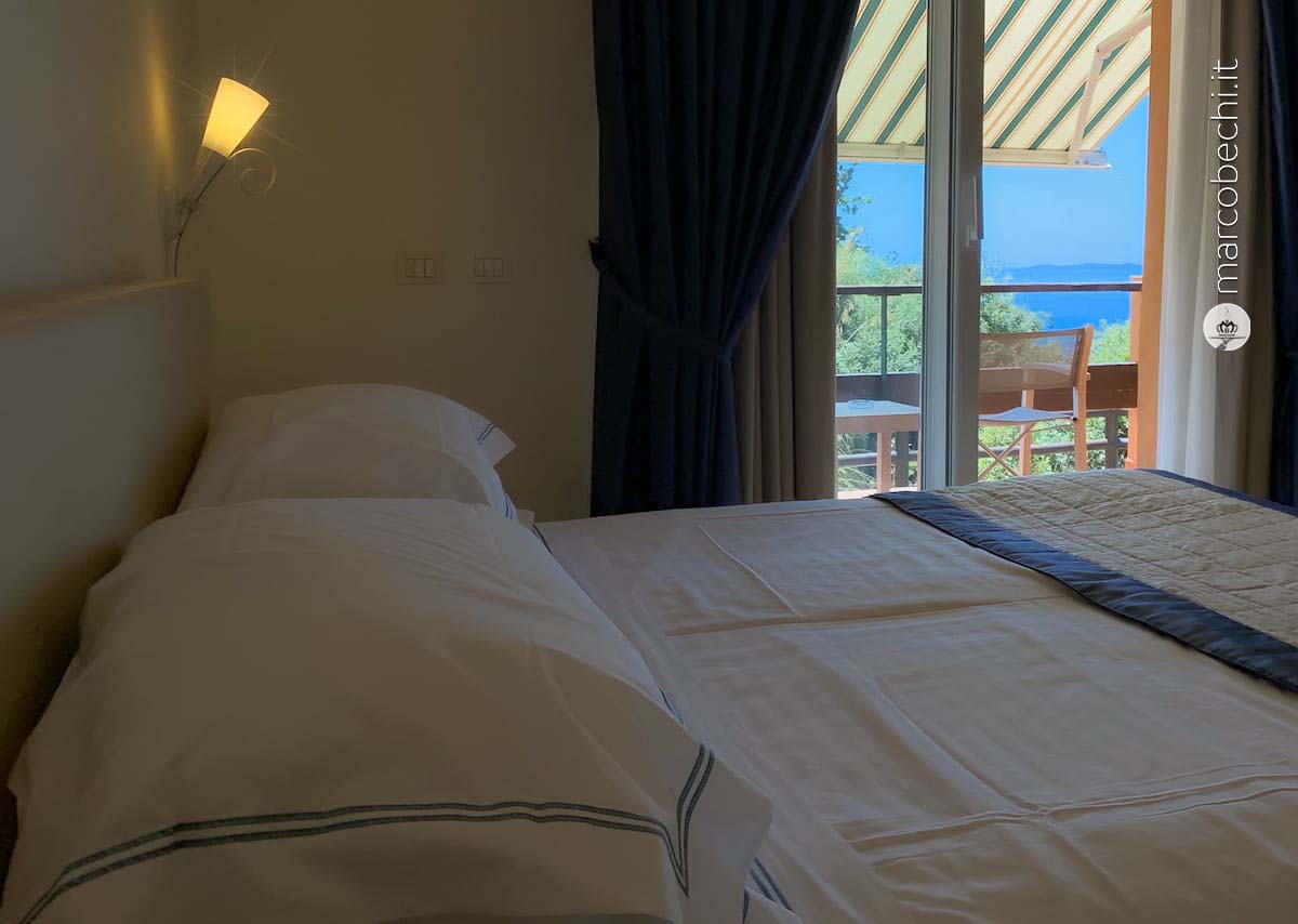 La camera al Boutique Hotel Torre di Cala Piccola