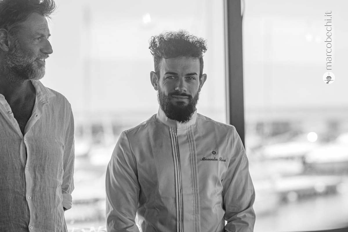 Lo chef Alessandro Rossi del Gabbiano 3.0